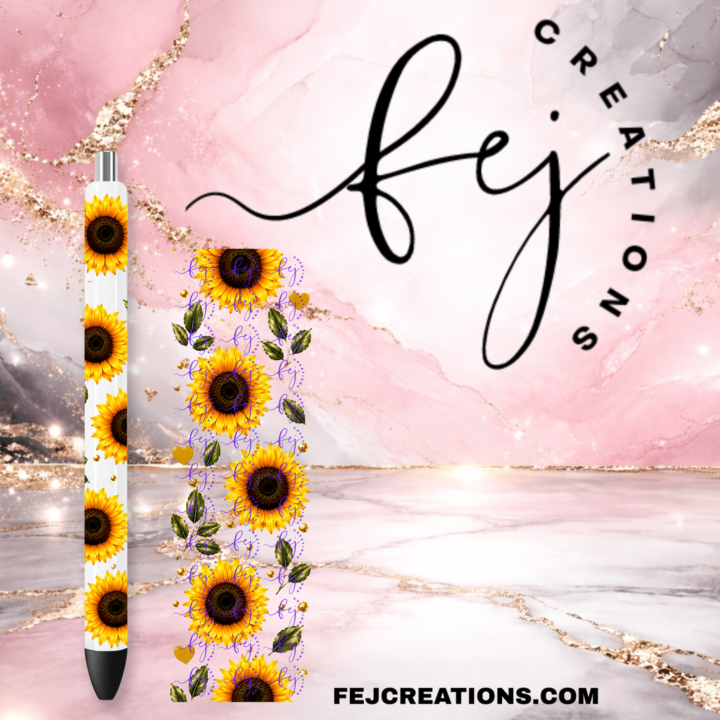 Sunflower Harvest Pen Wrap