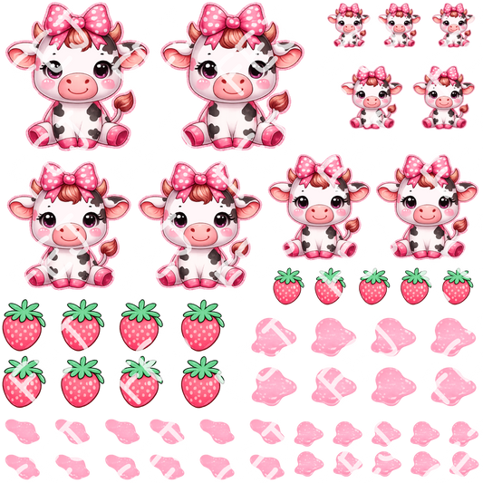 PINK MOO UV DTF SHEET