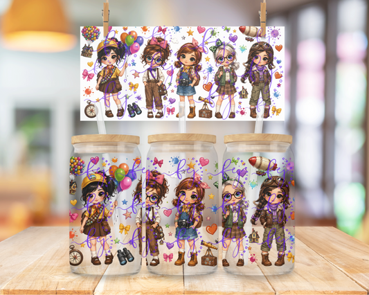 Adventure is Calling 16oz UV DTF Cup Wrap