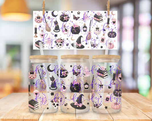Blush & Bewitched 16oz UV DTF Cup Wrap