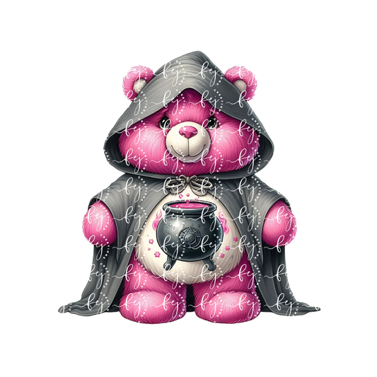 Bubble Brew Bear UV DTF Decal