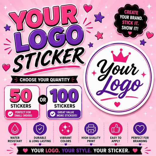 Custom Logo Sticker