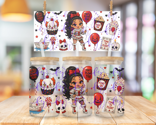 Float Like Cardi 16oz UV DTF Cup Wrap