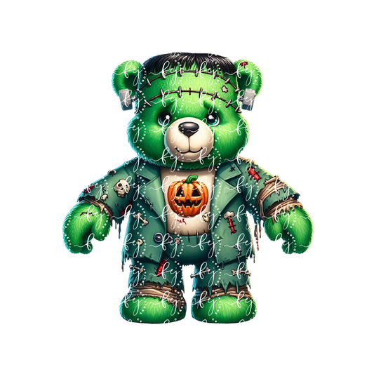 Frankenstein Bear UV DTF Decal