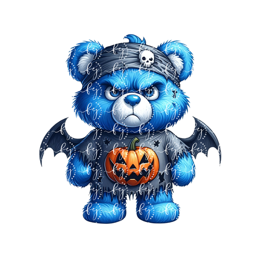 Gloom Batty Bear UV DTF Decal