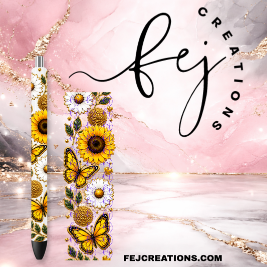 Golden Garden Glow Pen Wrap