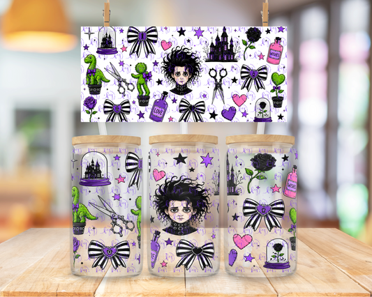 Gothic Scissor Dream 16oz UV DTF Cup Wrap