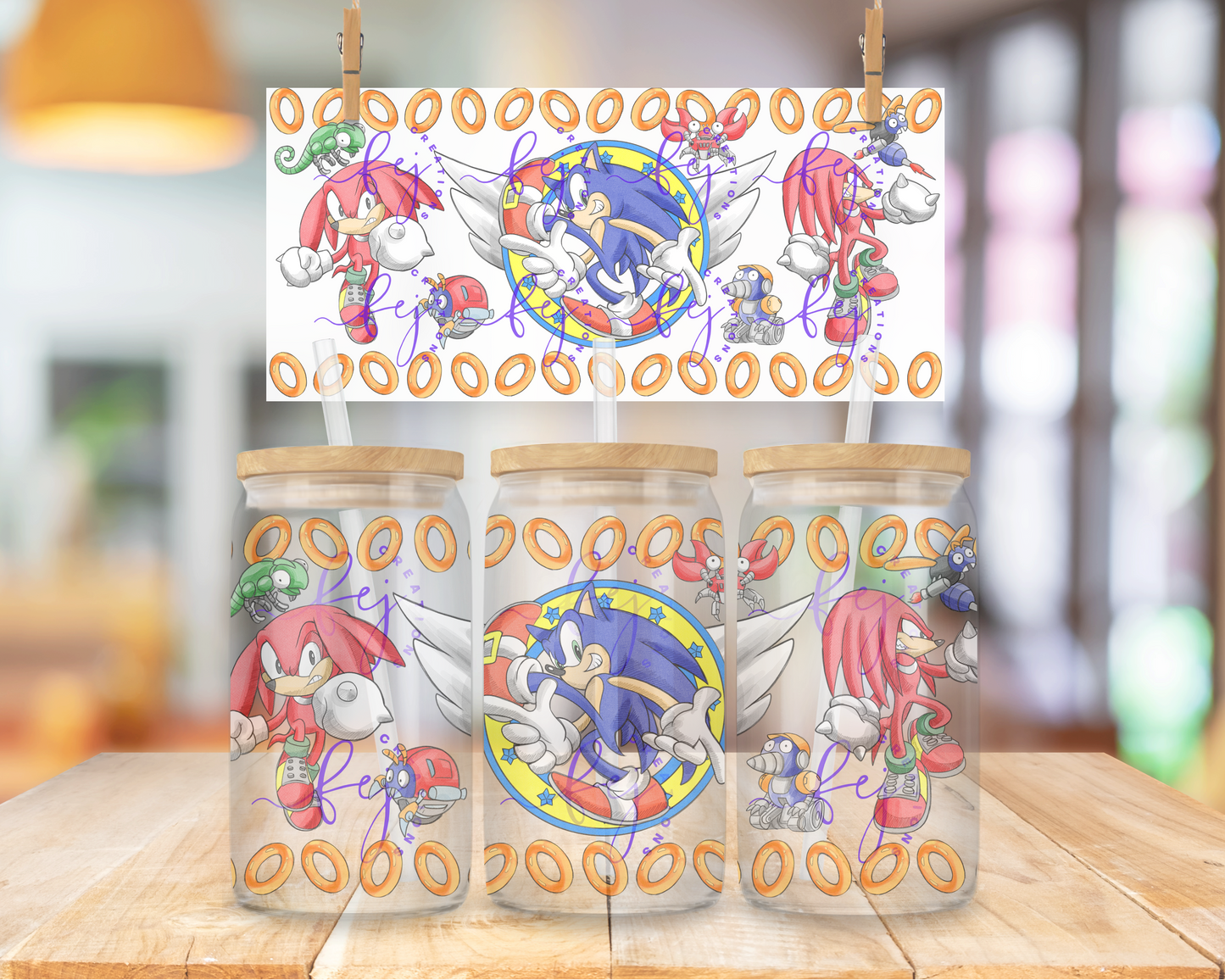 Hedgehog Adventure 16oz UV DTF Cup Wrap