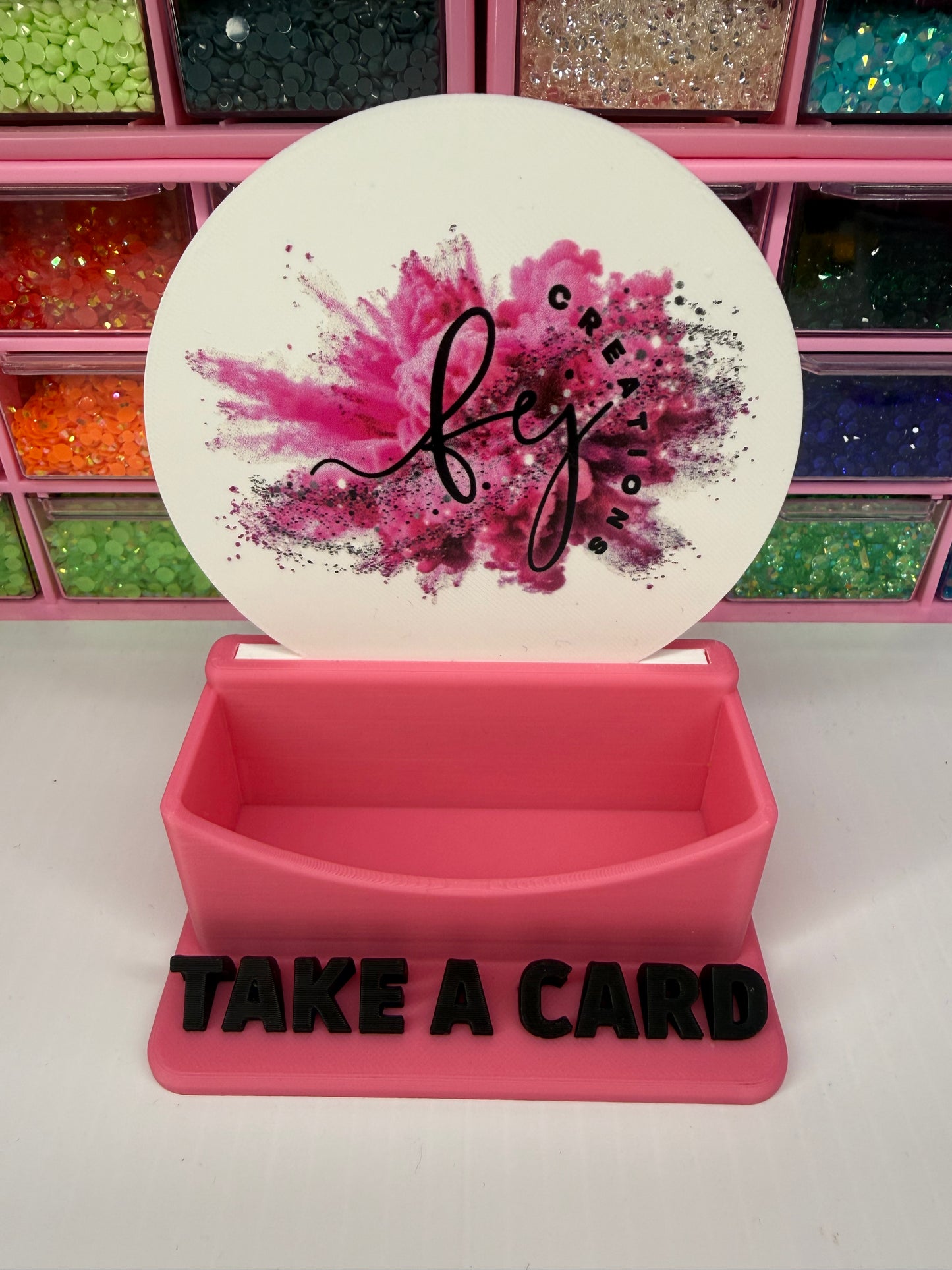 Custom Business Card Holder