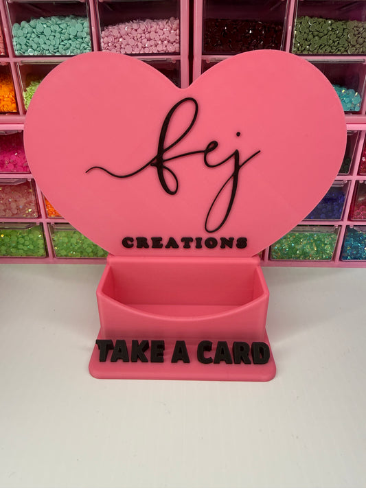 Custom Business Card Holder