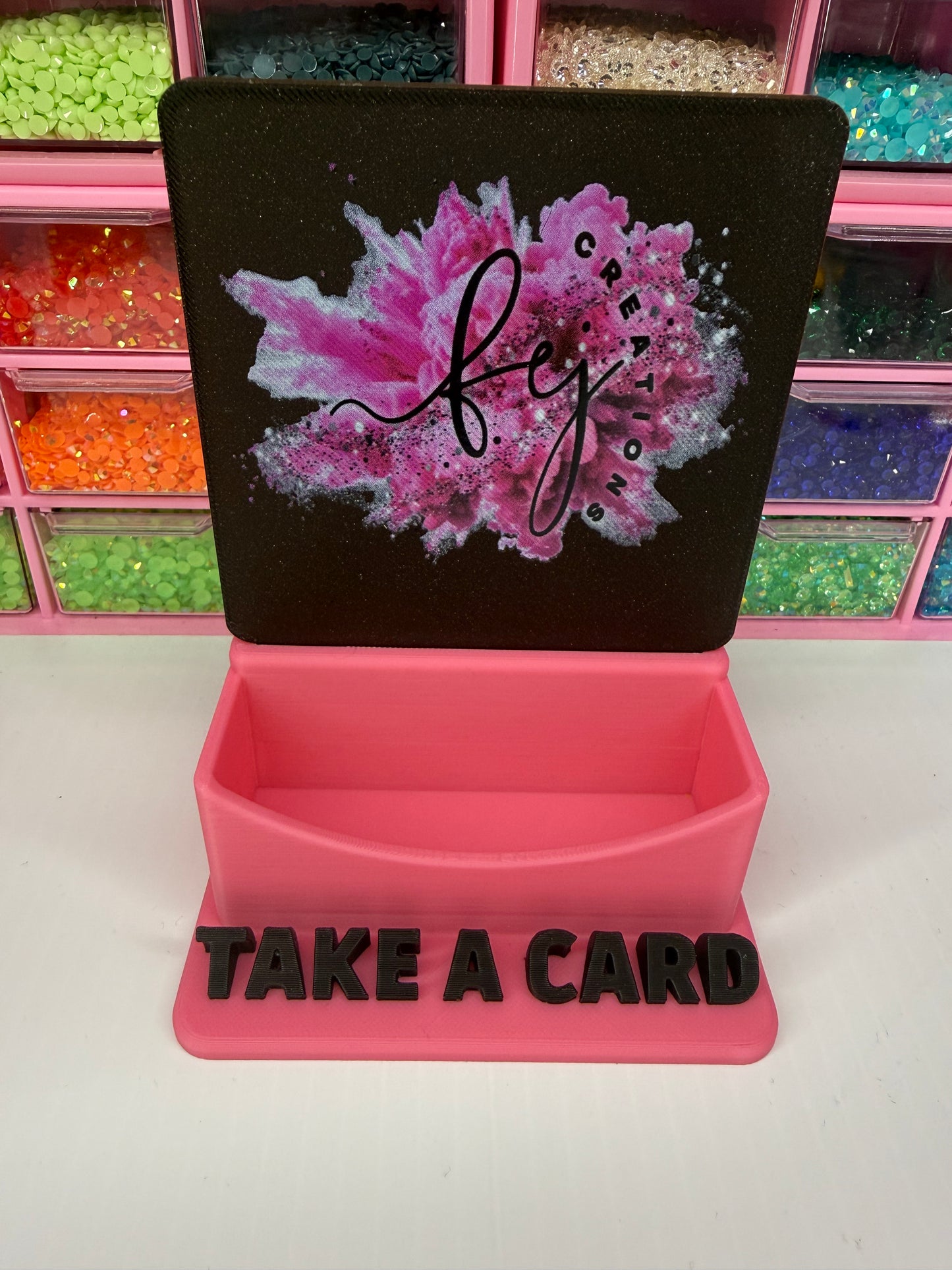 Custom Business Card Holder