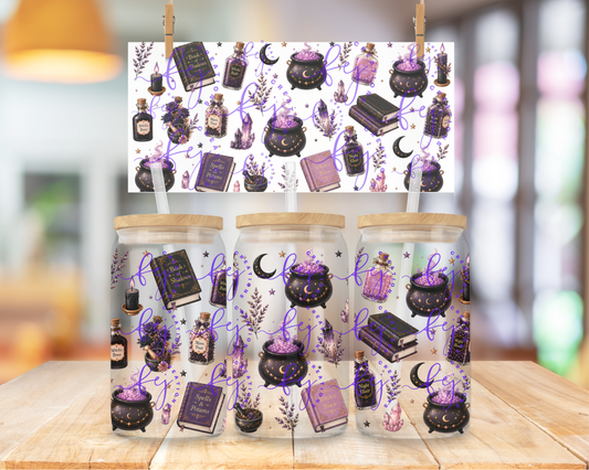 Lavender Moon Magic 16oz UV DTF Cup Wrap