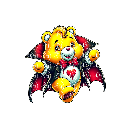 Little Fang Bear UV DTF Decal