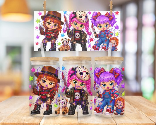 Little Nightmares 16oz UV DTF Cup Wrap