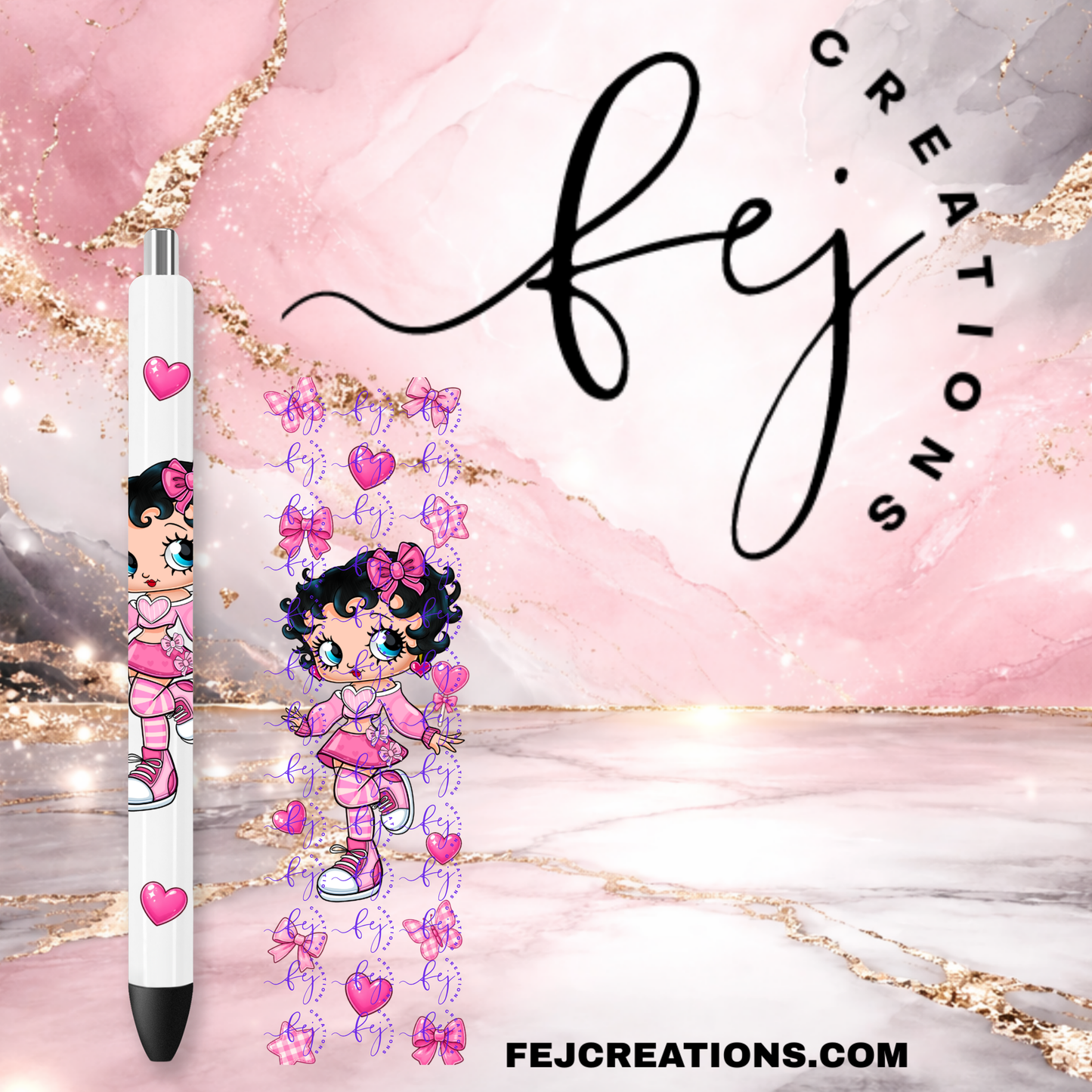 Pretty In Pink Pen Wrap