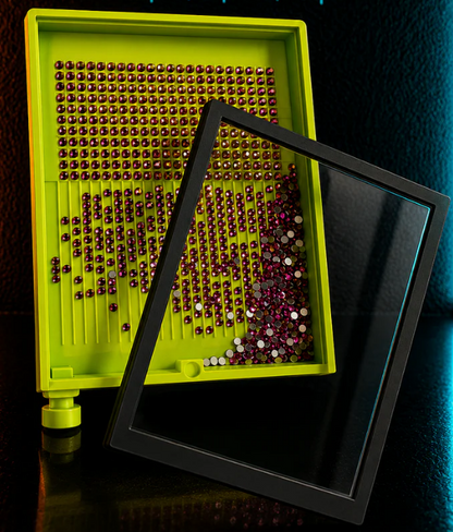 Custom Rhinestone Tray Lid UV DTF Decal