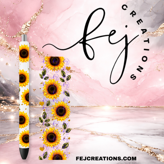 Sunflower Harvest Pen Wrap