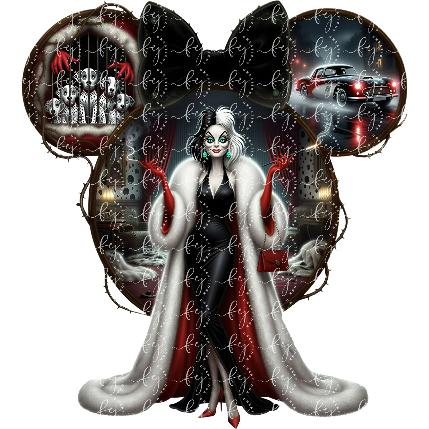 Wicked Runway UV DTF Decal