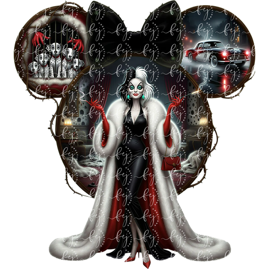 Wicked Runway UV DTF Decal